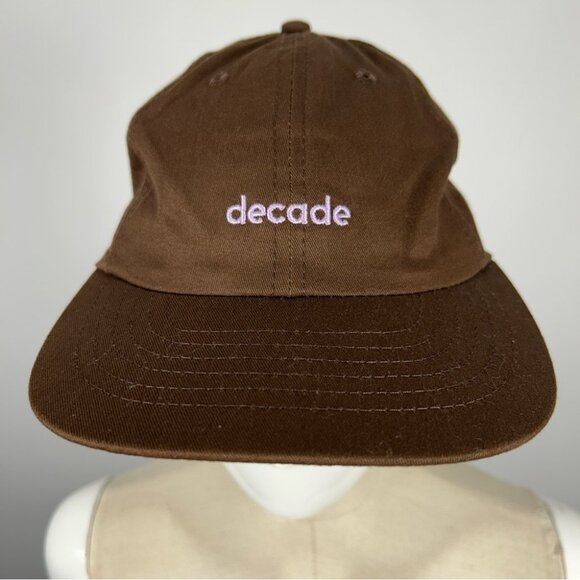 **Decade Men’s Brown Baseball Cap - Picture 1 of 4